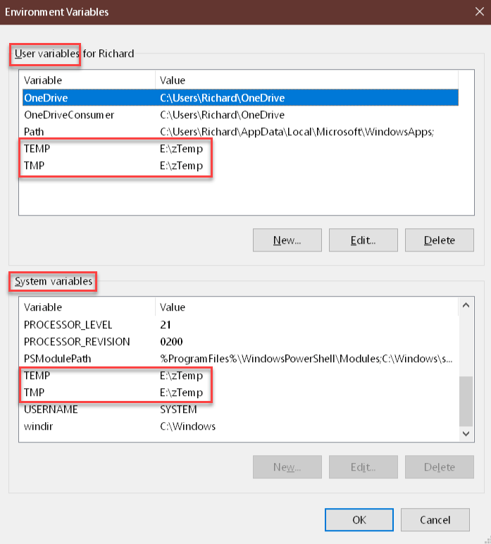Windows 10 Quick Tips Environment Variables Daves Computer Tips