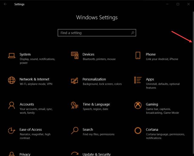 How To Disable Windows 10 Hidden Scroll Bars Daves Computer Tips