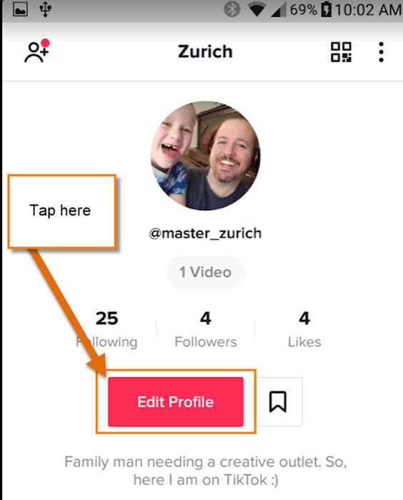 How To Edit Your TikTok Profile Page Daves Computer Tips