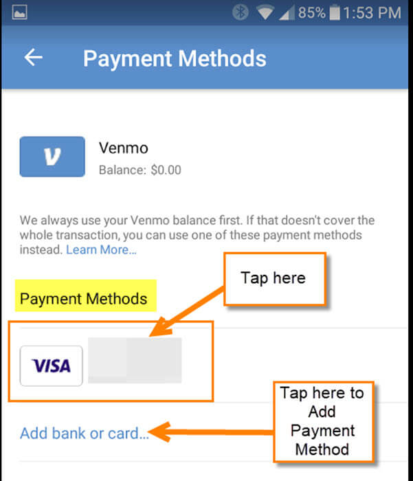 How To Update Payment Method On Venmo Daves Computer Tips