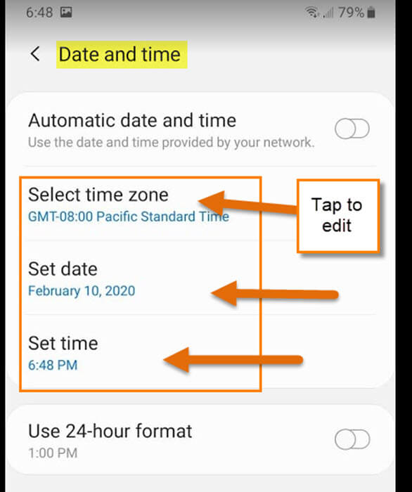 How To Manually Set Time/Date On Android Phone Daves Computer Tips