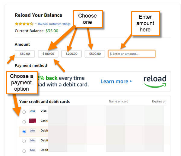 How To Reload Amazon Gift Card Balance Daves Computer Tips