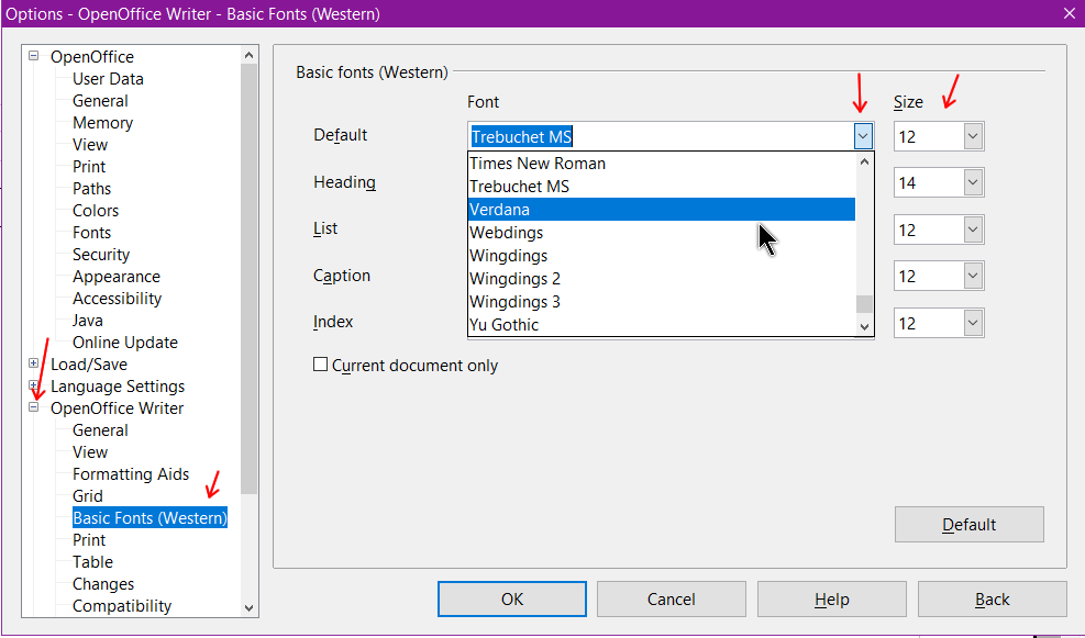 How To Change Default Text OpenOffice/LibreOffice Daves Computer Tips How To Change Default Text OpenOffice/LibreOffice Daves Computer Tips
