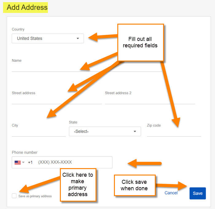 How To Update eBay Shipping Address Daves Computer Tips