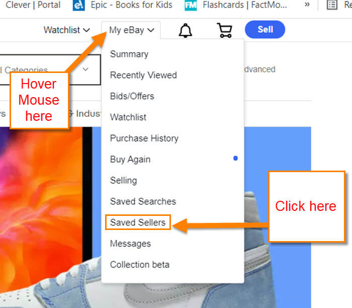 How To Manage Saved eBay Sellers (Updated) Daves Computer Tips