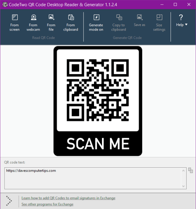 How To Generate Your Own QR Codes Daves Computer Tips