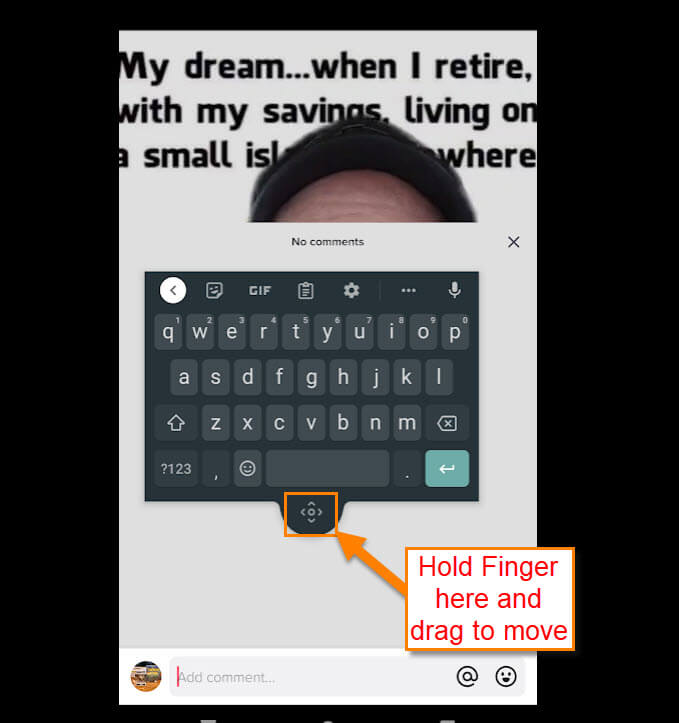 How To Float Android Keyboard Daves Computer Tips