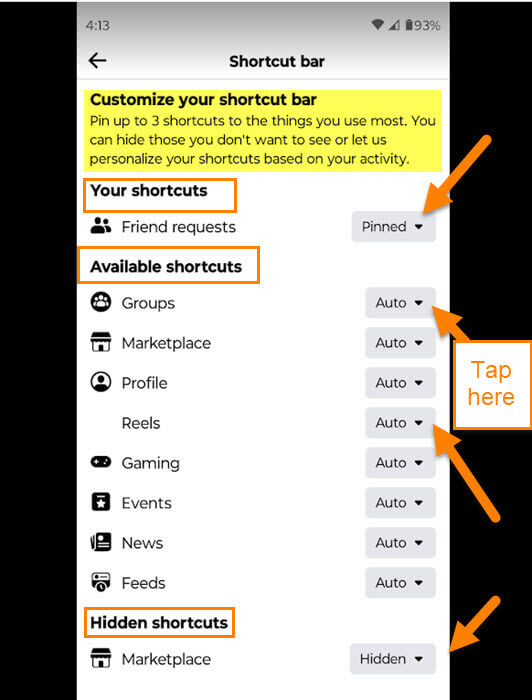 How To Change Facebook Navigation Bar Daves Computer Tips