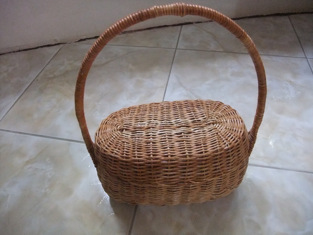 Wicker baskets made in Jamaica