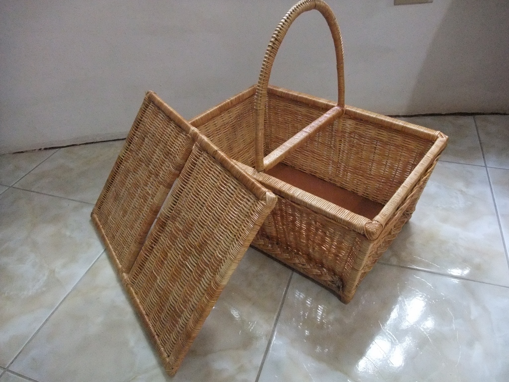 Wicker baskets made in Jamaica