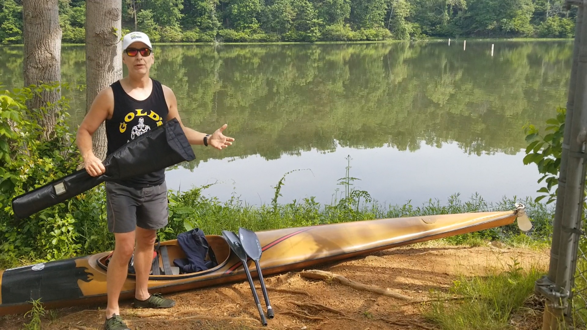 DIY Kayak Paddle Bag Dave The Kayaker The new home of West Side