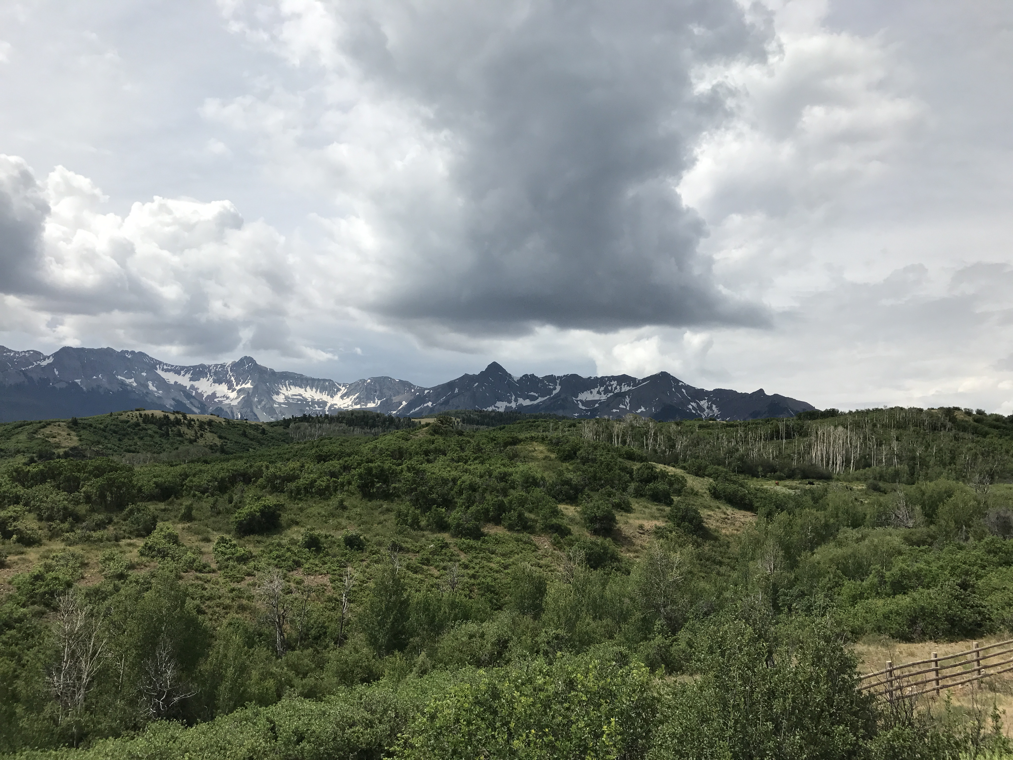 Montrose CO to Telluride CO 67 Miles. 2 notable climbs on narrow