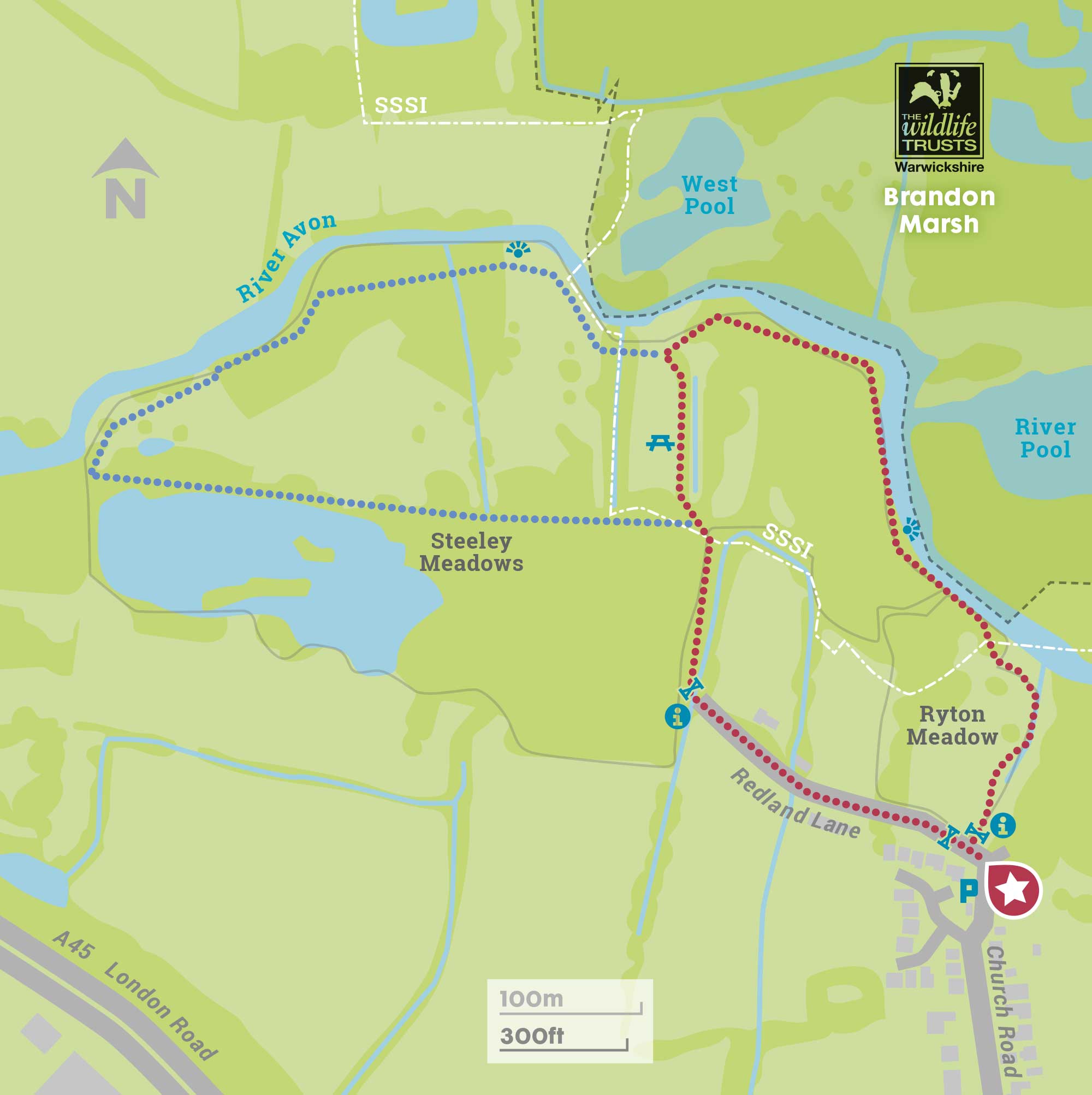 Wildlife Trust Walking Maps • David Goodman • illustration maps design