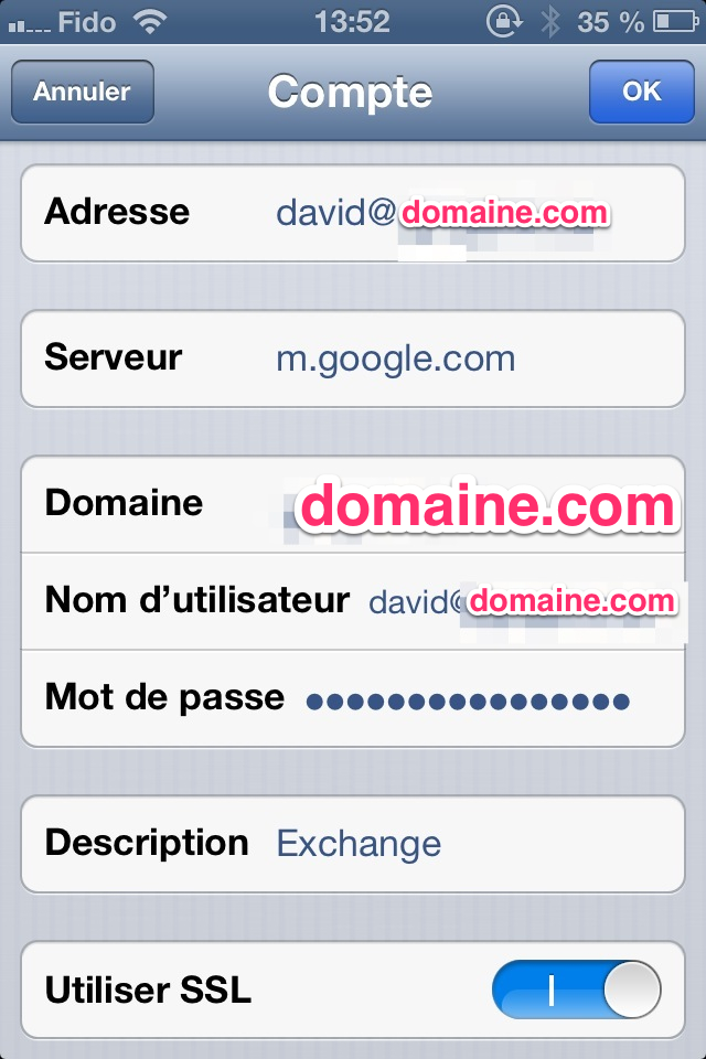 Comment lier son compte Gmail ou Google Apps à son iPhone