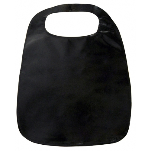 Adult Clothing Protector Black Bib