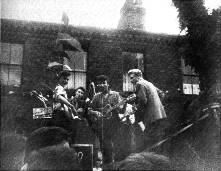 The Quarrymen are Photographed in Rosebery Street! Beatles Liverpool