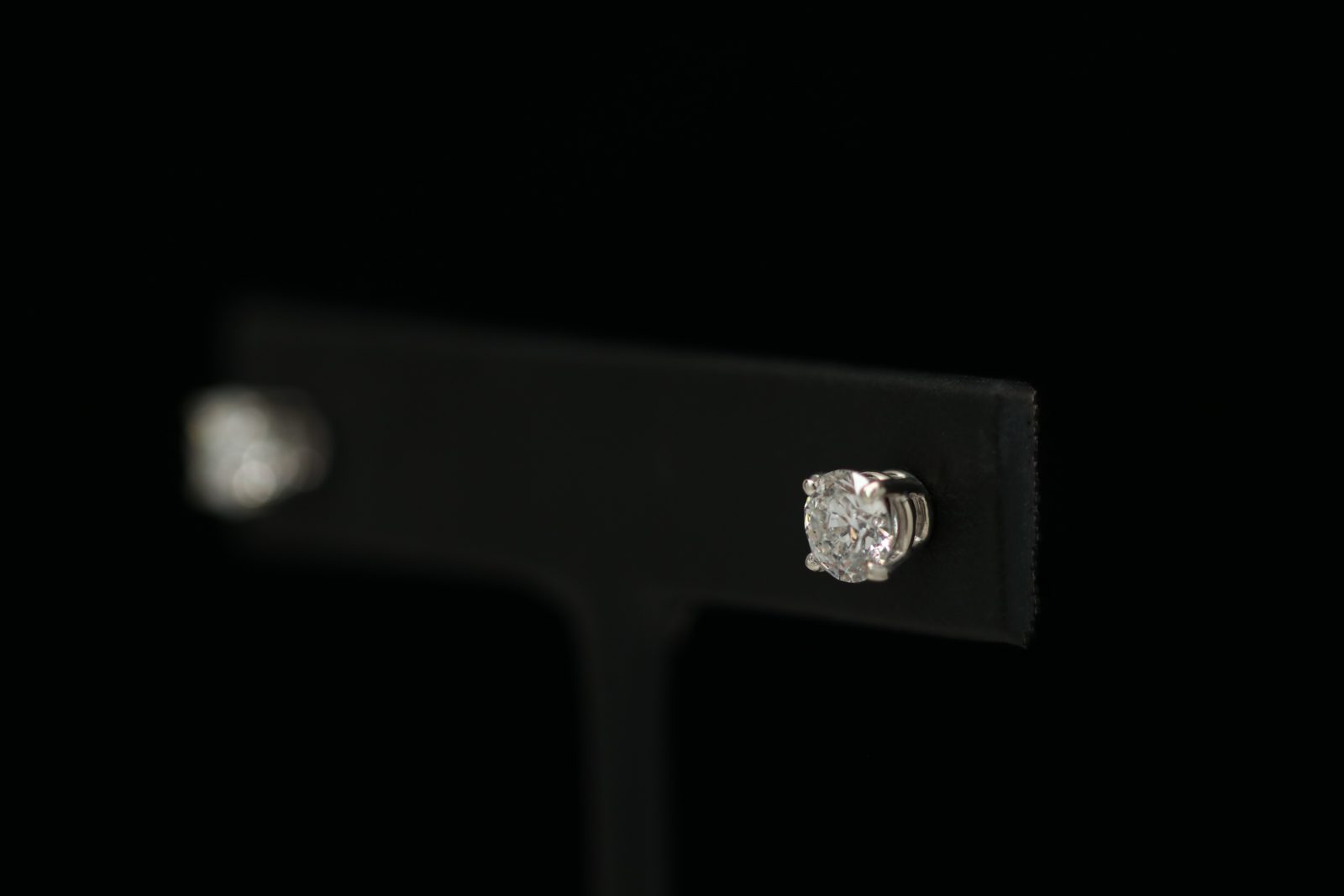 1.80 Carat Diamond Stud Earrings David Adams Fine Jewelry