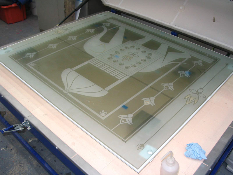 Glue Chipped Glass David Smith Traditional Ornamental Glass Artist