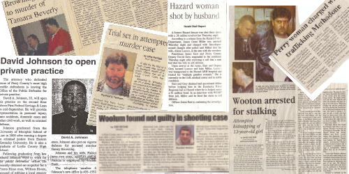 Click Here To See Press Clippings From Past Cases