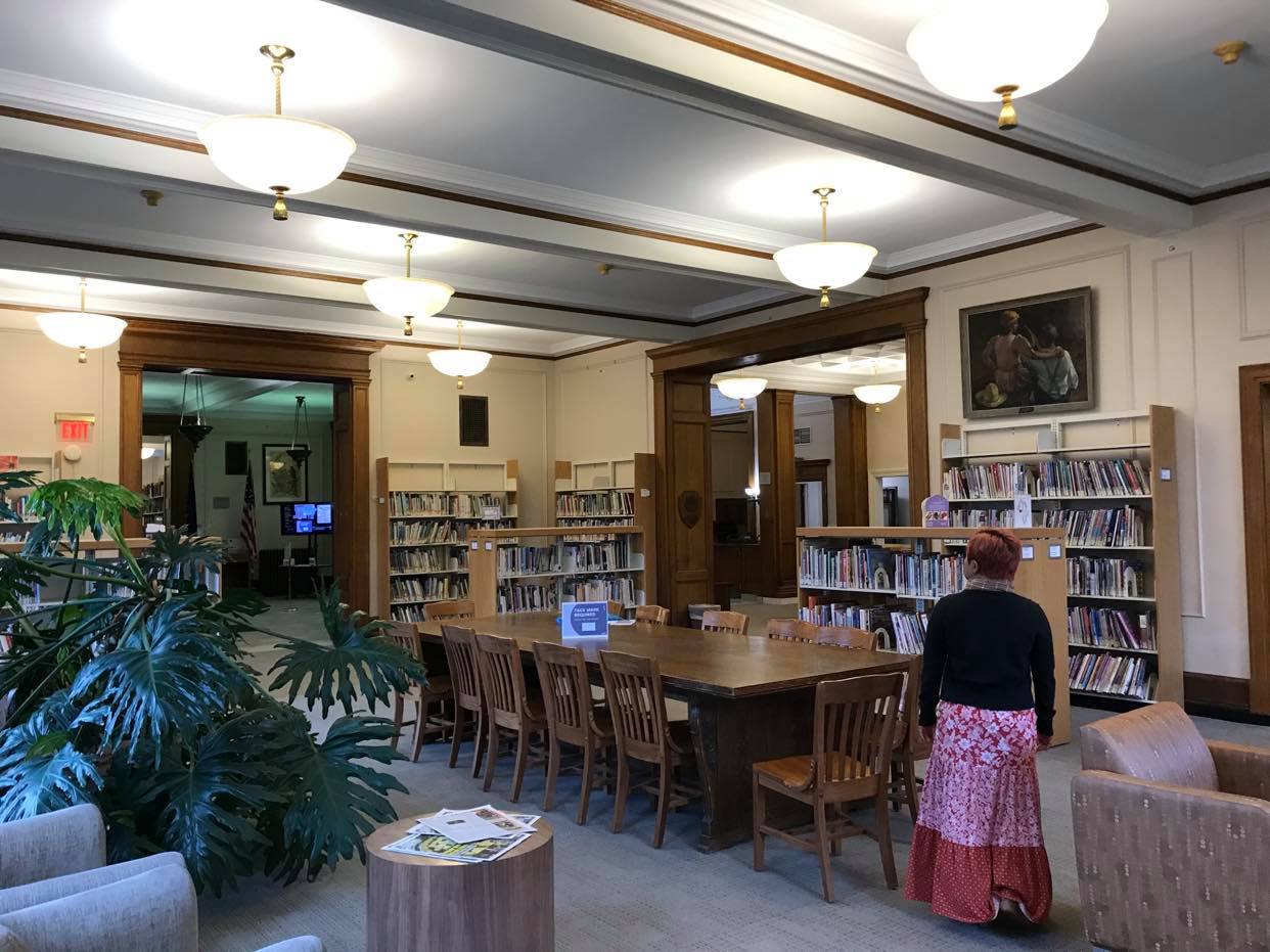 Bangor library 1 David and Lam