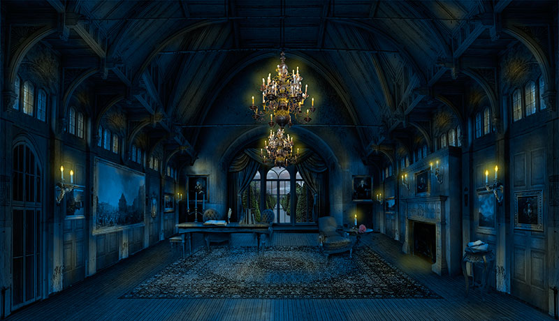 Misselthwaite Manor Great Hall High Performance Photo & Video