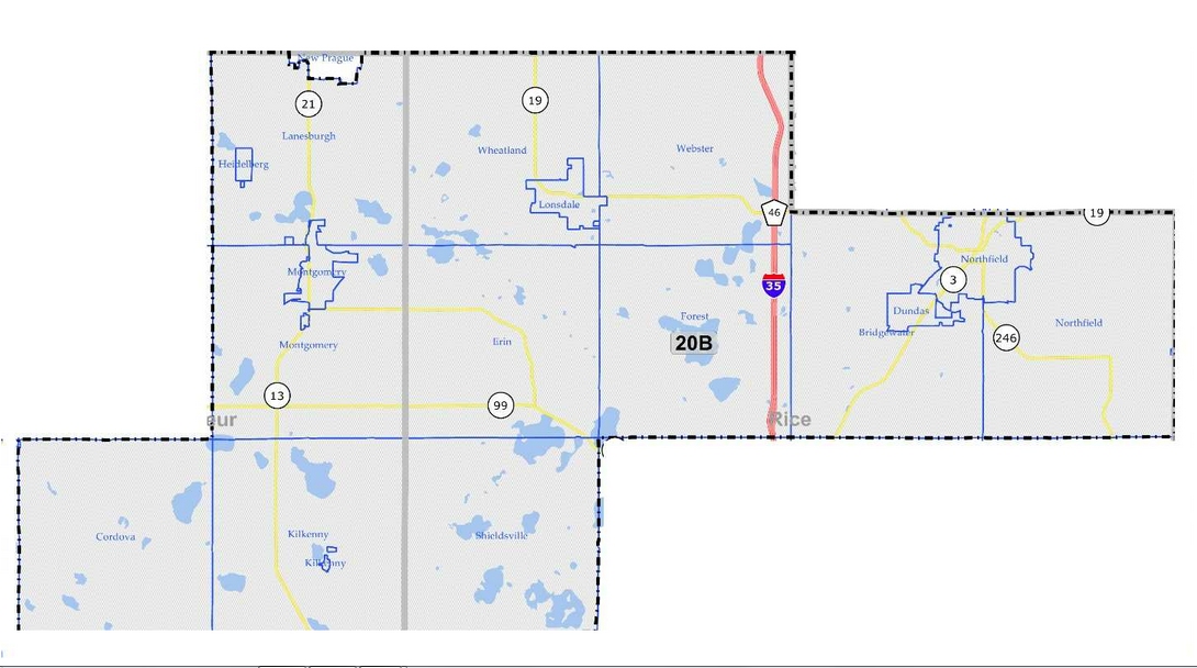 MN House of Representatives District 20B