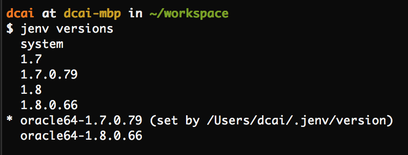 Install Multiple Java Versions on Mac