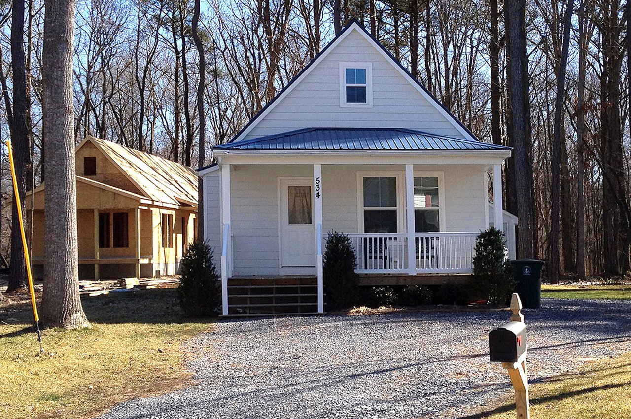 Habitat for Humanity Flower Street Homes, Berlin, MD, 20082011 David