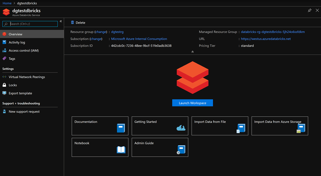 Databricks pt 3 Creating an Azure Databricks Notebook
