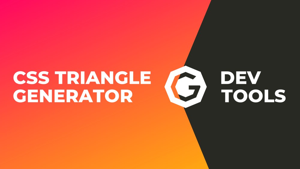 CSS Triangle (Dreieck) Generator + Beispiele / Code G DEV TOOLS