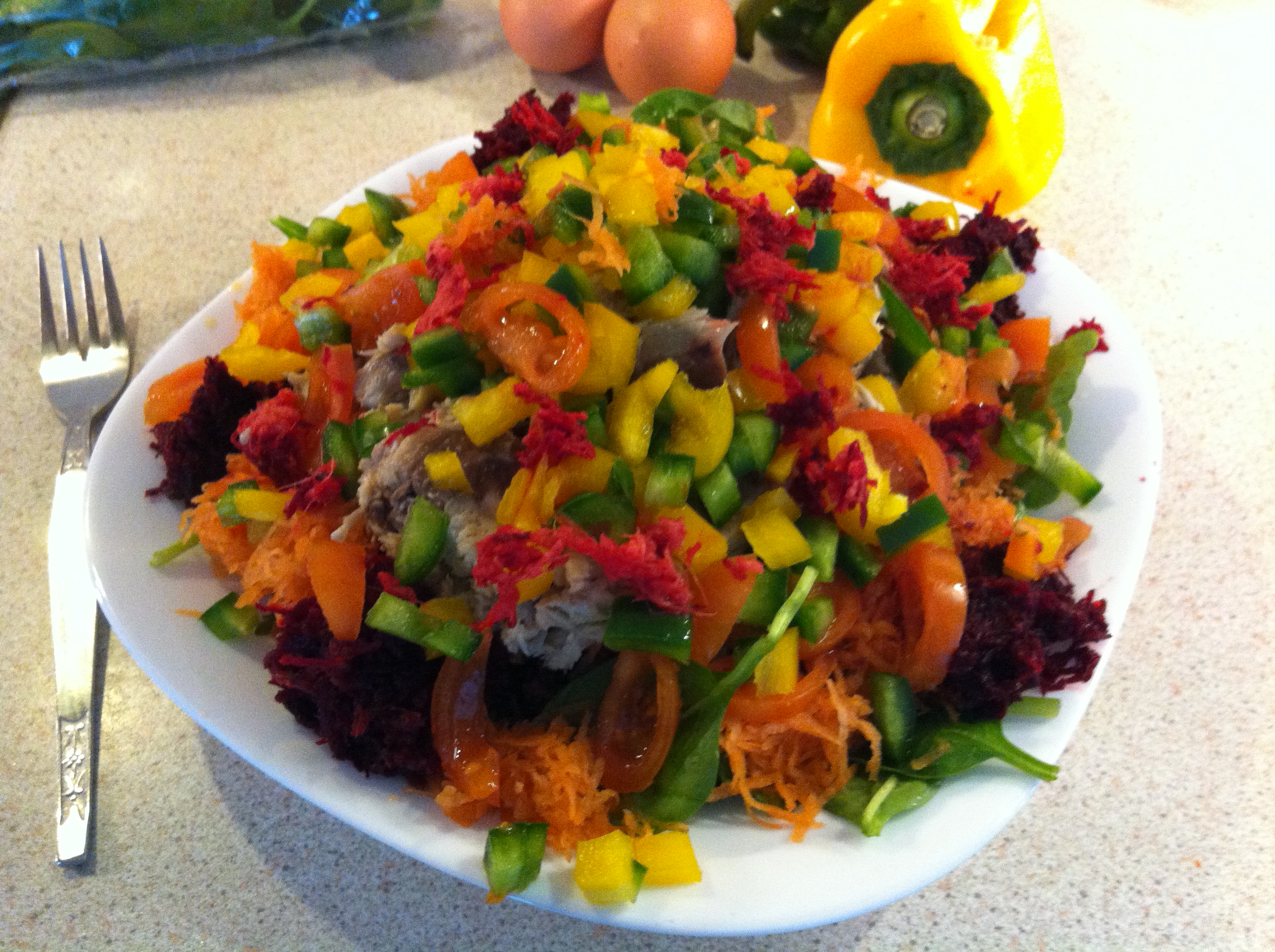 Lean Body Antioxidant Salad Recipe DAVID