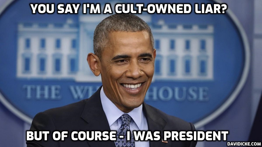 CultOwned Racist Obama Claims Racism to Suppress American Opposition