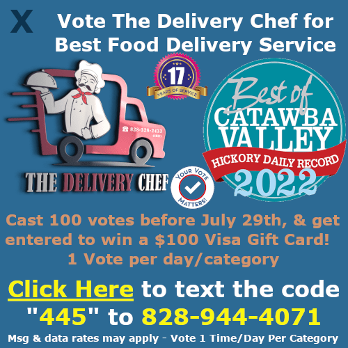 Vote The Delivery Chef For Best Food Delivery