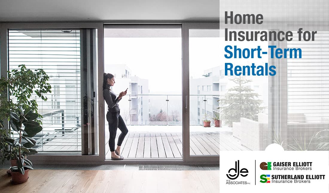Home Insurance for ShortTerm Rentals • DJE & Associates Inc