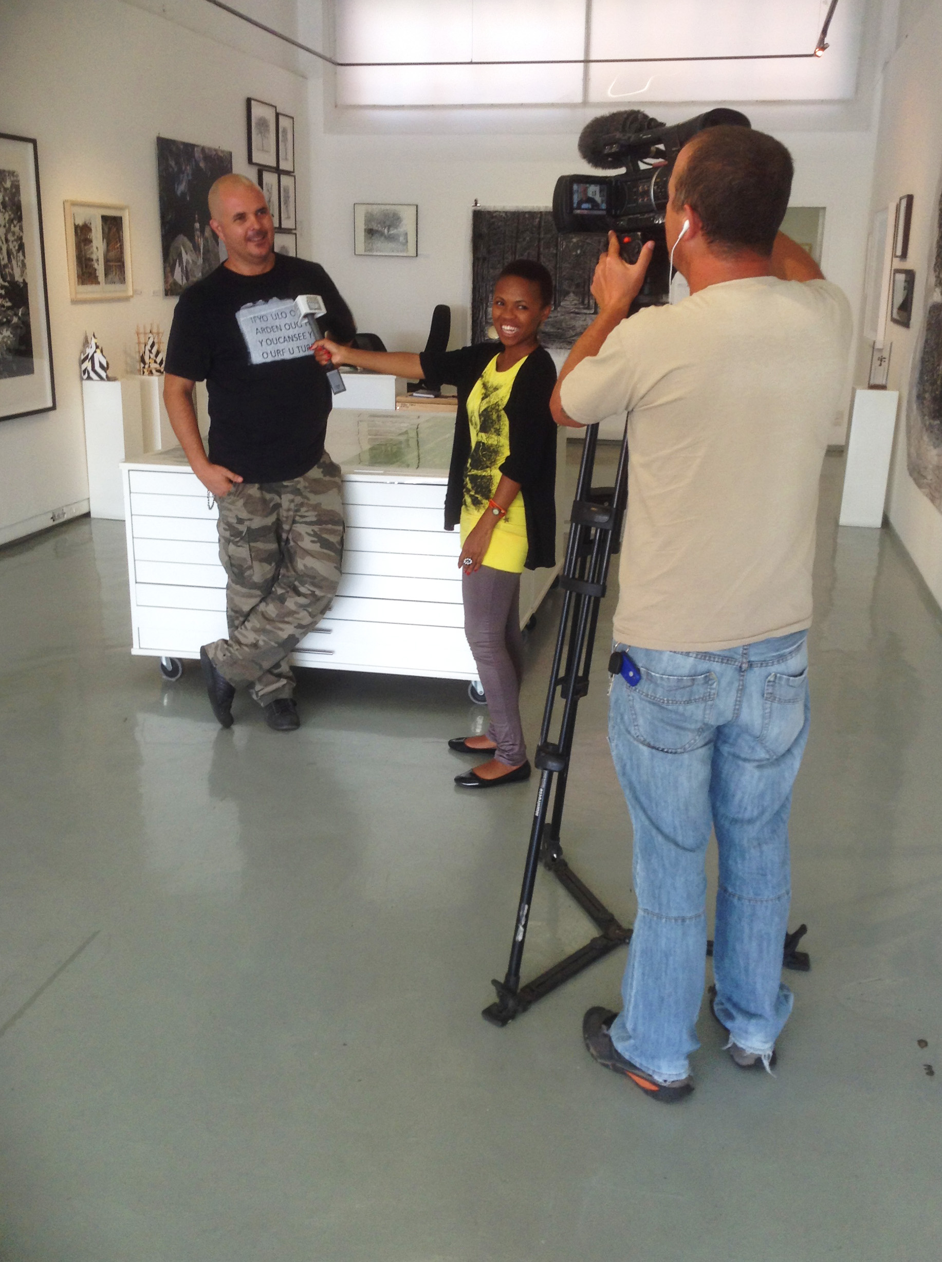 The Benediction of Shade II on Joburg Today TV DAVID KRUT PROJECTS