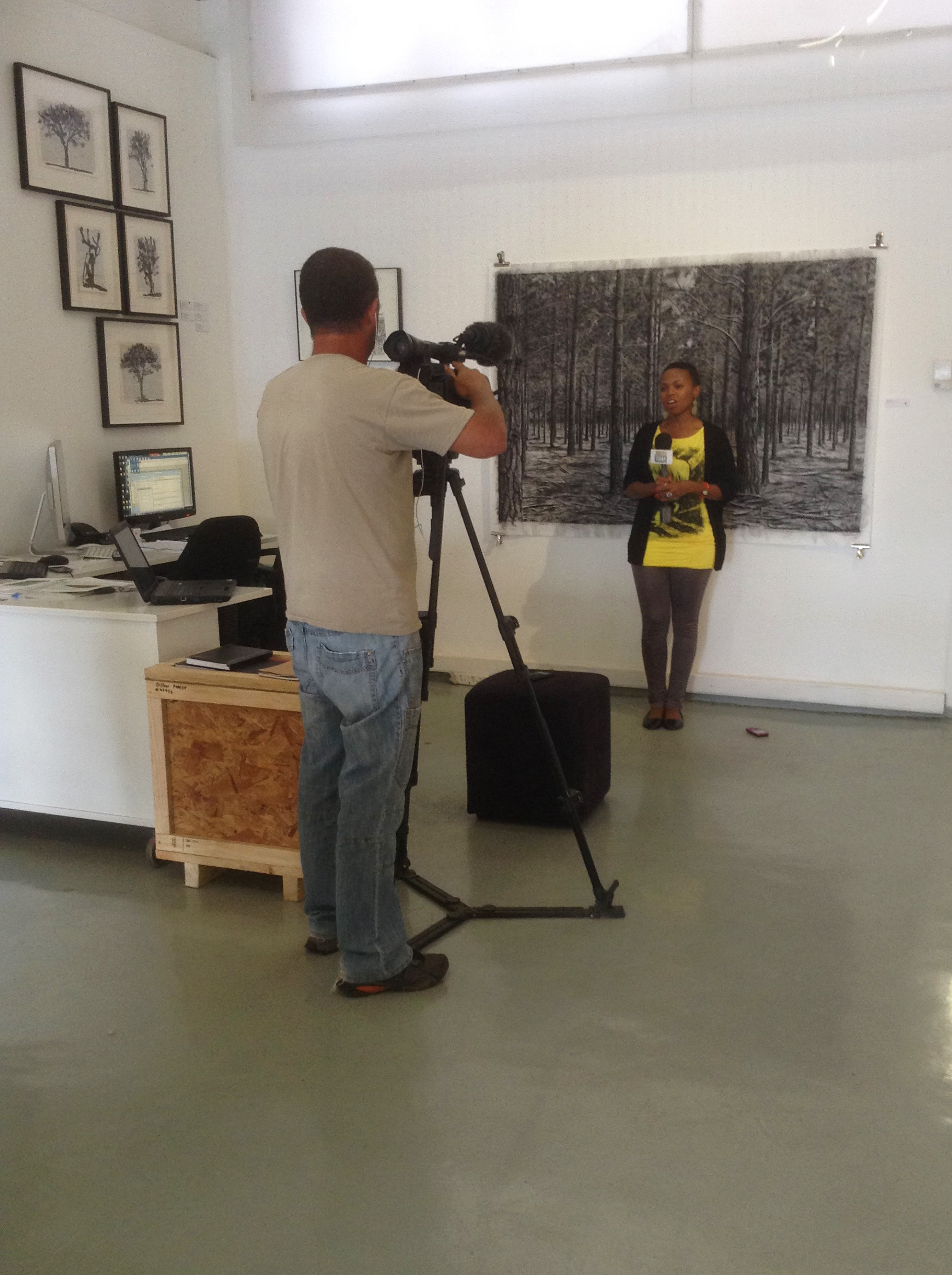 The Benediction of Shade II on Joburg Today TV DAVID KRUT PROJECTS