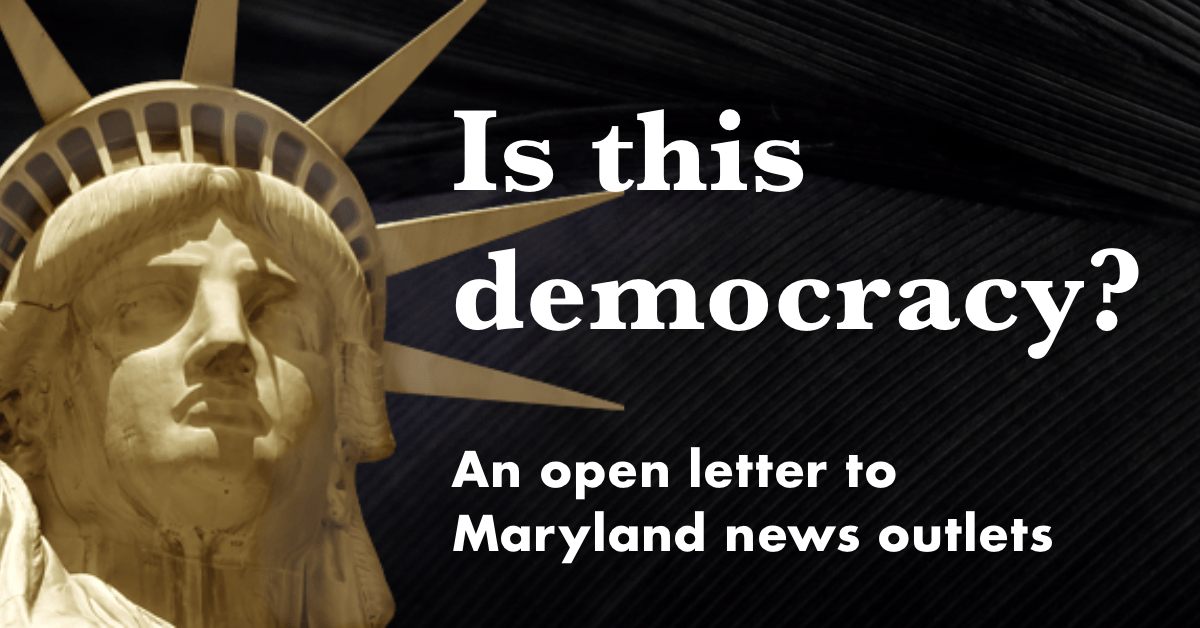 Is this democracy? Lashar for Governor