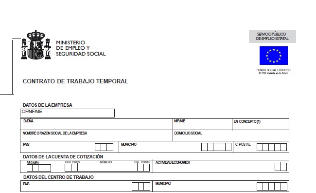 CONTRATO DE TRABAJO David Marín Asesor Contable Freelance