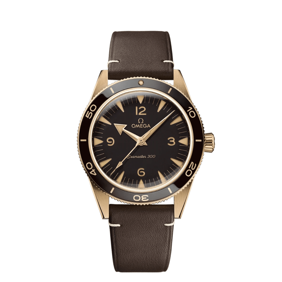 OMEGA Seamaster 300 Bronze Gold 41mm David M Robinson