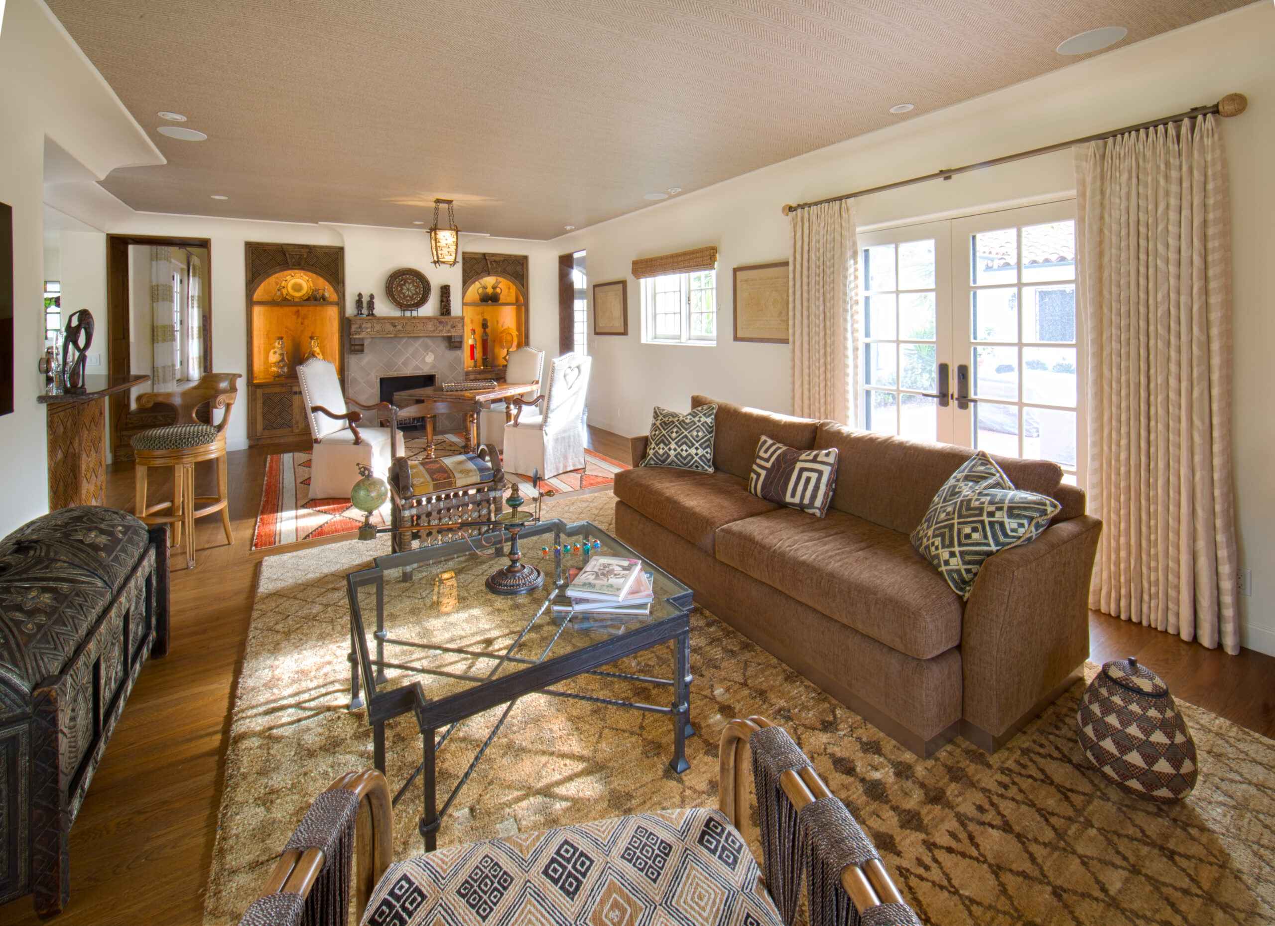 Douglas Fairbanks Jr. Estate Lillian Rice Rancho Santa Fe Spanish