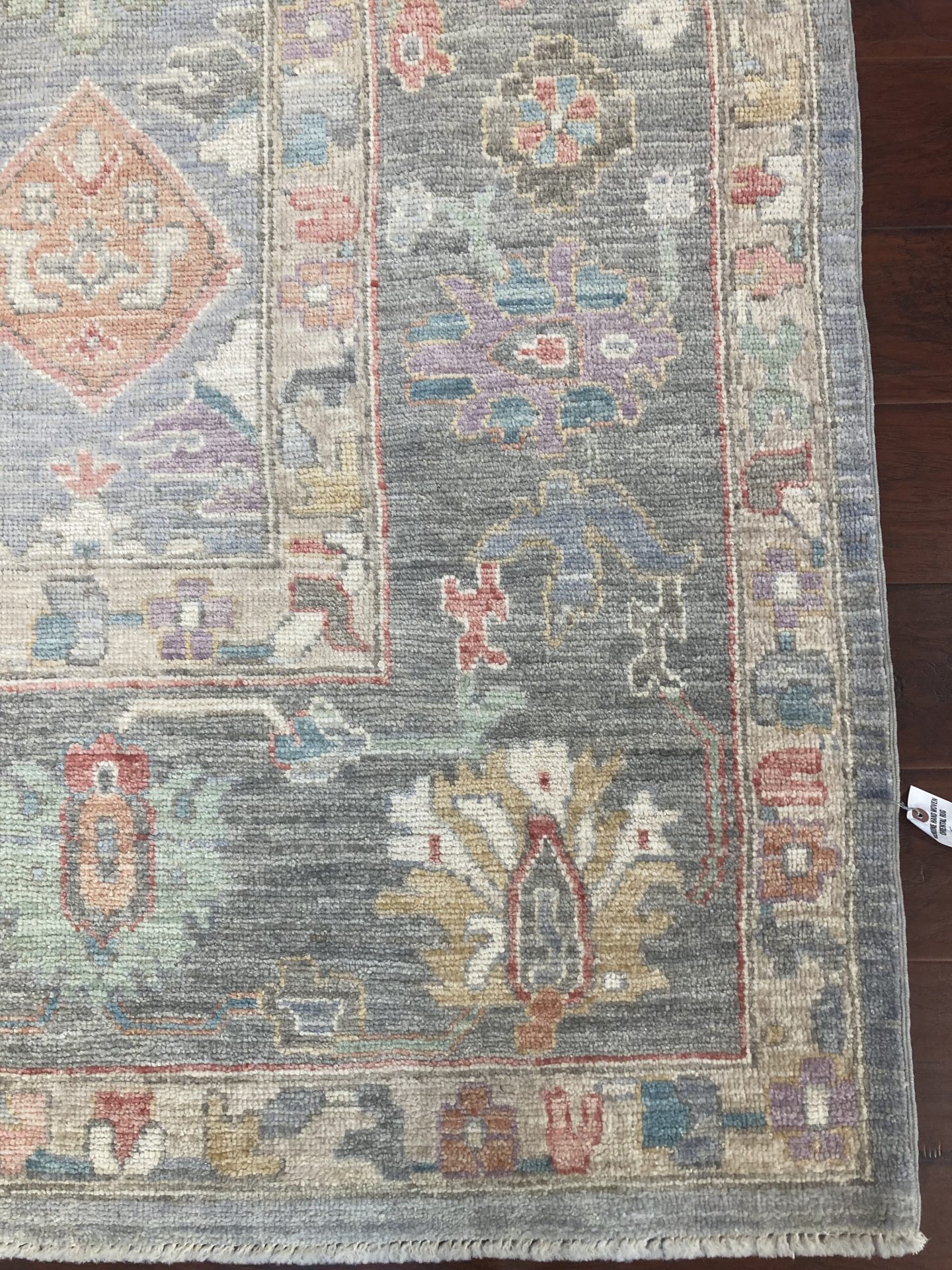 10x14 Modern Oushak Rug 50026 David Oriental Rugs Houston