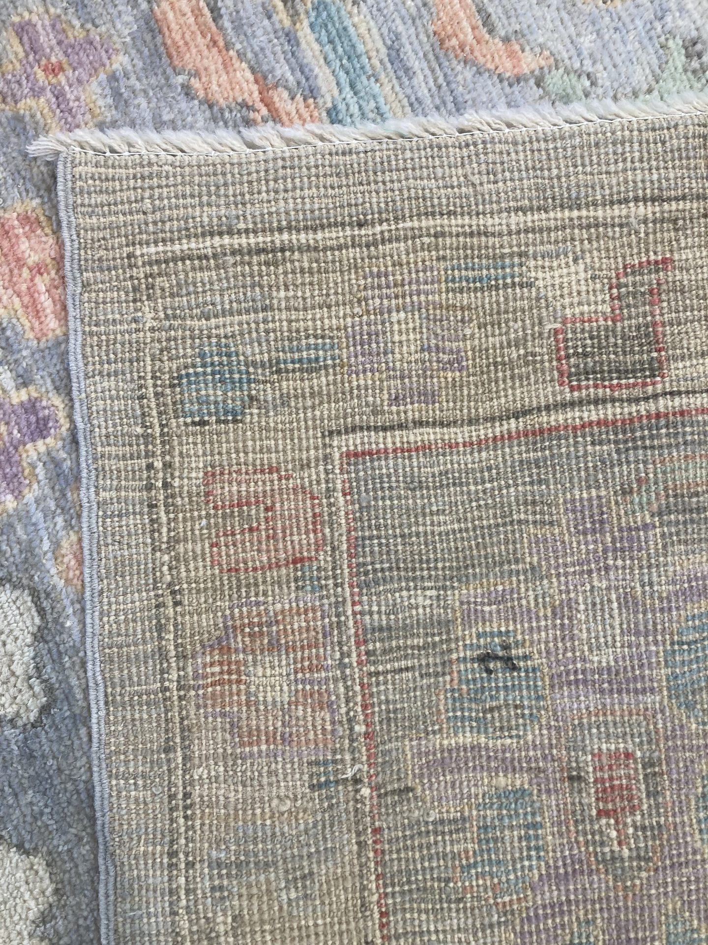 10x14 Modern Oushak Rug 50026 David Oriental Rugs Houston