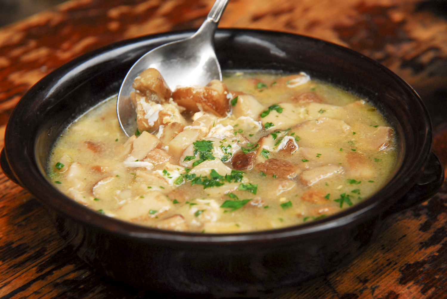 Zuppa di Porcini David Rocco