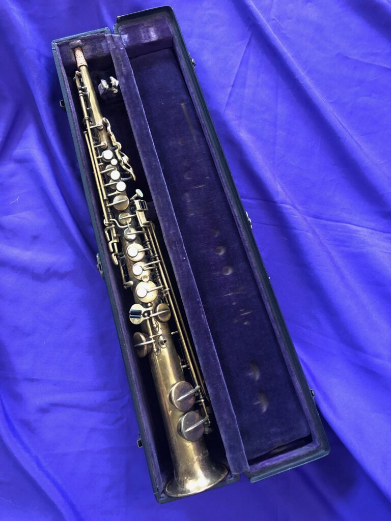 Buescher True Tone Soprano Saxophone 137xxx Davids Instrument Repair