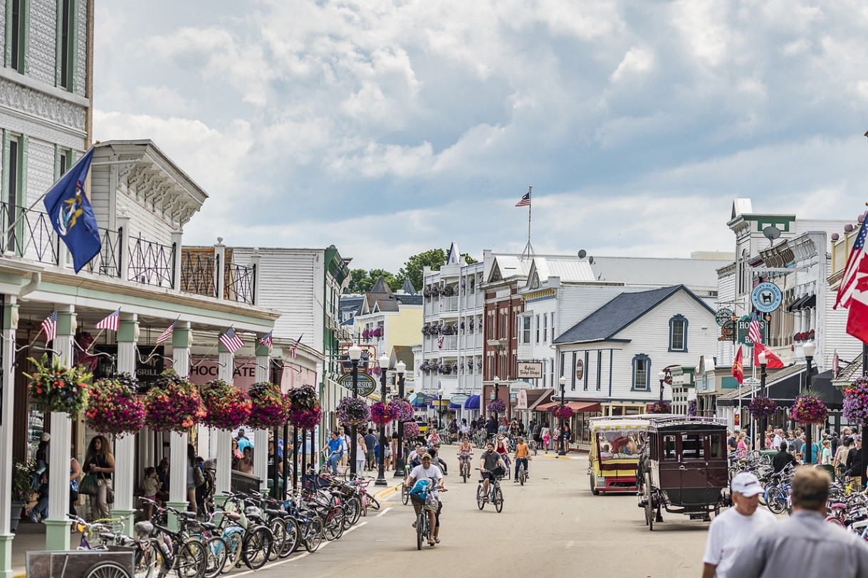 Mackinac Island Præteritum Michigan