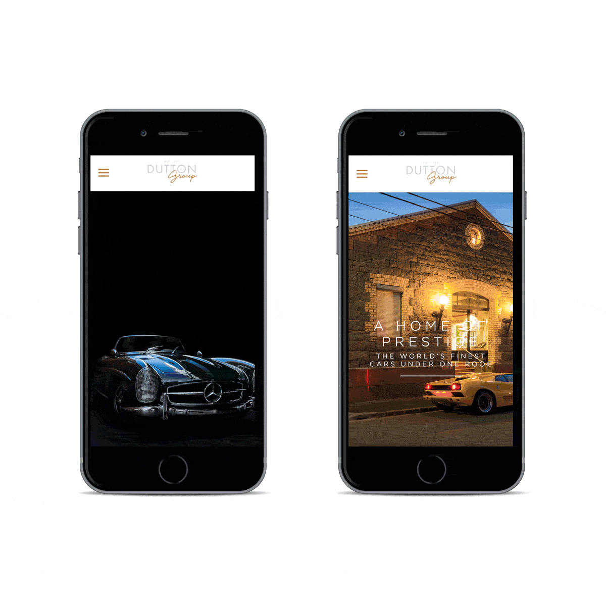 Dutton Group site Design