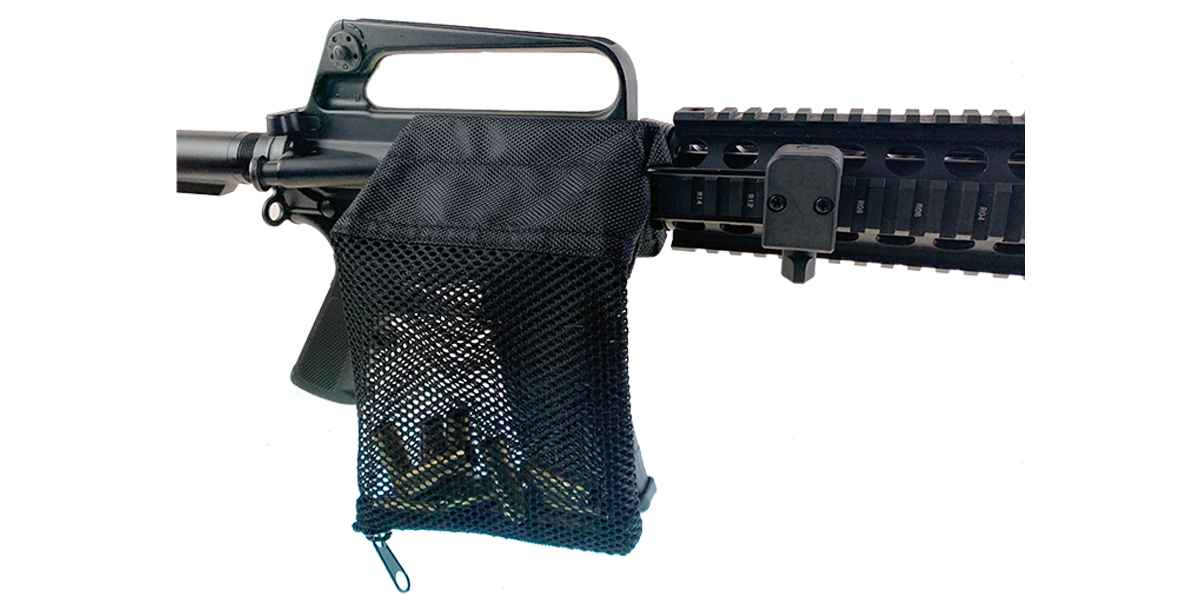 AR15 United Defense Brass Catcher Picatinny Rail AttachmentBlack