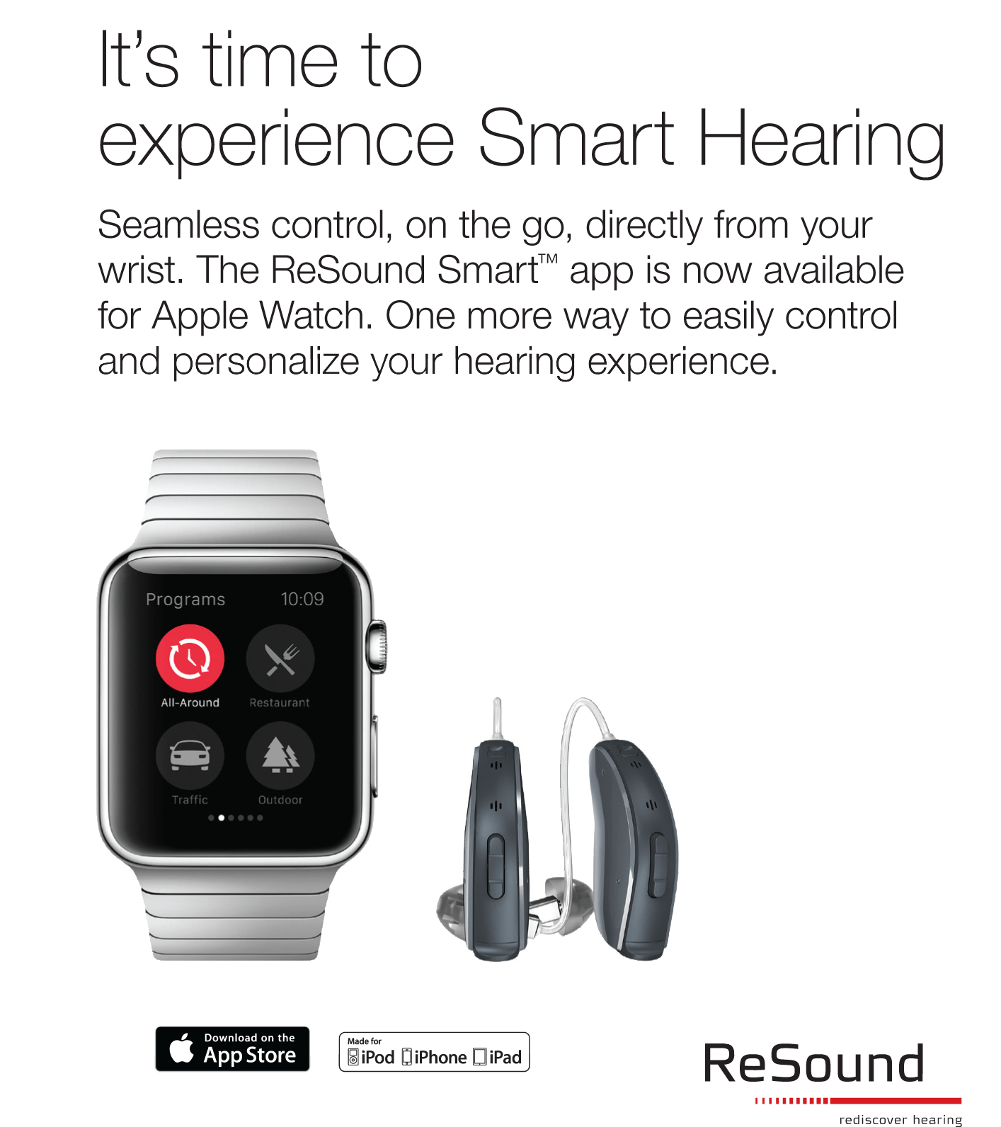 Phonak Hearing Aid Apple Watch