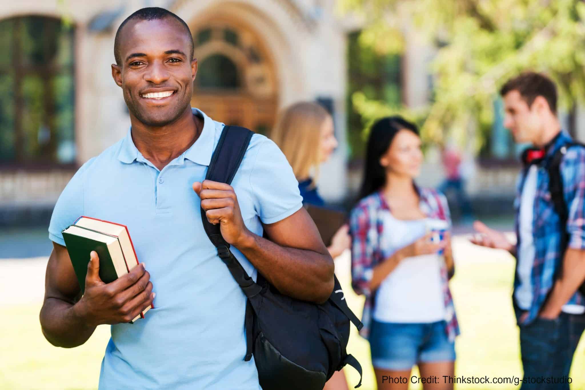 Potential student on one of the Davidson College Tours Davidson