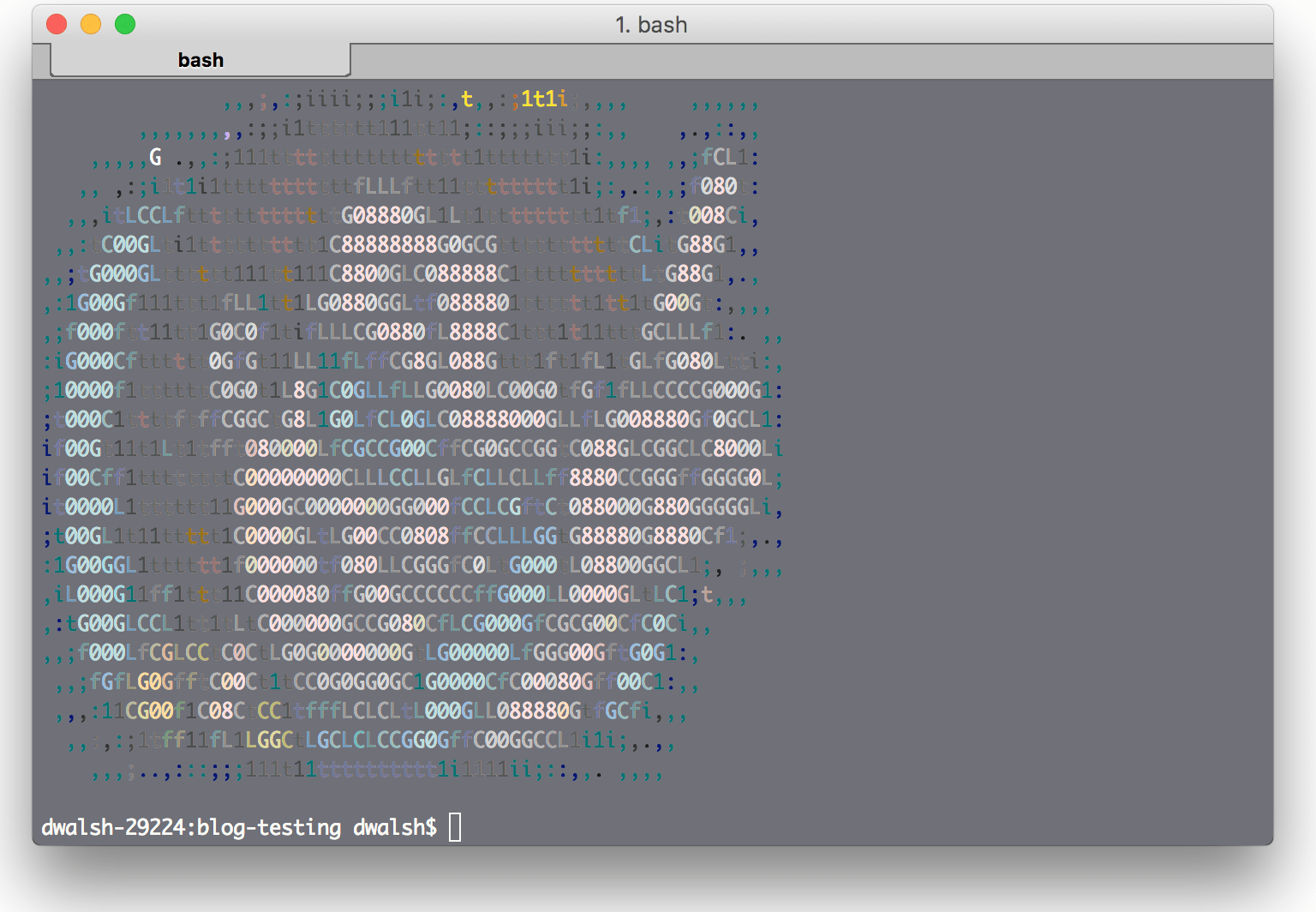 Convert Image to ASCII Art with Node.js